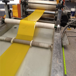 Anti-insect gele DOP PVC strip gordijnrol 2mm dikte 200mm breedte 50m lengte voor restaurant - Product Image 5