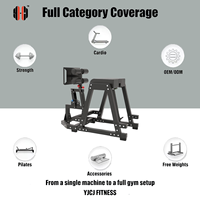 Equipo de Flexiones para Gimnasio Comercial, Soportes Ajustables, Plataformas para Pies, Agarraderas Superiores, Estructura Reforzada para Instalaciones de Entrenamiento