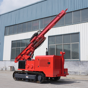 Trung Quốc thực hiện động cơ diesel 40-40-32 Ba Máy bơm mô-men xoắn cao bề mặt bánh xích Giàn Khoan với động cơ khoan - Product Image 2