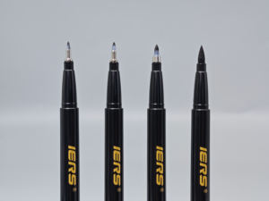 Set di penne per calligrafia con Logo personalizzato con 4 dimensioni a base d'acqua Non tossico dissolvenza a inchiostro e resistente all'acqua per la scrittura - Product Image 2