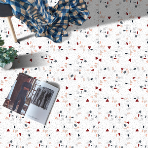 Artiles – autocollant de sol carré à motif de Terrazzo, revêtement de sol auto-adhésif en PVC pour la décoration de la maison, livraison rapide - Product Image 3