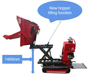 <span class=keywords><strong>Dumper</strong></span> Cingolato con Motore EPA a Benzina, Nuova Funzione di Sollevamento del Caricatore, Sollevabile fino a 1400mm - Product Image 4