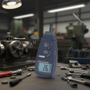 Tachymètre numérique Fervi, outil de mesure 26,7 tr/min - Product Image 3