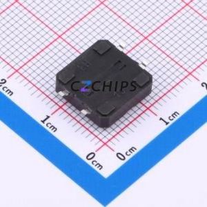 TS1243TP 250gf 009 Tactile Switch SMD-4P,12x12mm Switch Single Pole Single Throw 2.5N Vertical Mount 12mm - Product Image 2