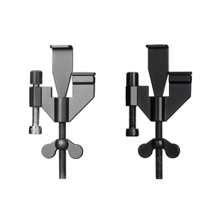 Verrou de porte portable LEIRY en alliage de zinc, pour la sécurité et l'intimité, noir/gris, design moderne minimaliste, pour hôtel, maison, bureau - Product Image 1