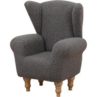 Mikahome Ensemble de meubles miniatures pour maison de poupée en bois, mousse et tissu, canapé et fauteuil, modèle DIY, échelle 1:12, pour enfants de 2 à 4 ans, pour la maison