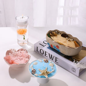 Kit de fabrication de bougies LANJO au sable flottant DIY - Cadeau de mariage écologique parfumé multi-parfums avec sable granulaire rechargeable - Product Image 2