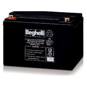 Beghelli Lead Acid <b>Battery</b> <b>12V</b> 120Ah Sealed Rechargeable For Solar And Backup Power - Product Image 1