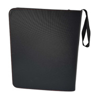 Carpeta de Almacenamiento de Documentos JIAYU de Cuero PU con Bloqueo RFID, 9 Compartimentos, 360 Bolsillos, Cierre de Cremallera, Impermeable, 30 mm de Grosor