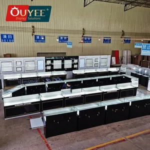 Trung Quốc tủ trưng bày Showcase cửa hàng đồ trang sức đứng giá truy cập thiết kế kính vitrine - Product Image 5