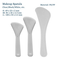 Spatola per crema trucco usa e getta vanga cosmetica con dimensioni Multiple da 2 pollici a 5 pollici