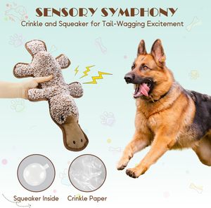 Jouets en peluche couineurs en gros, produits pour animaux de compagnie durables et indestructibles, jouets résistants pour chiens agressifs - Product Image 5