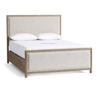 Lit de luxe moderne Offre Spéciale lit à plateforme design de taille King Size Ensembles de meubles pour chambre à coucher Lit en bois