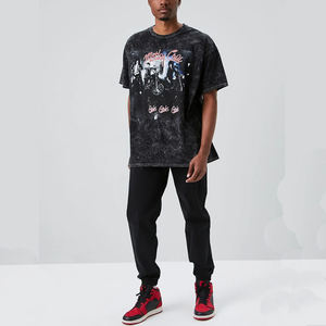 Camisetas de lujo de diseño para hombre, camisas con estampado Vintage de <span class=keywords><strong>Stranger</strong></span> Things lavado a piedra, venta al por mayor - Product Image 4