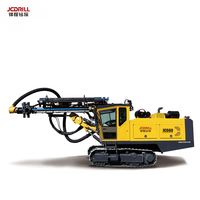 Jc660 Foreuse de carrière tout-en-un pour roche dure avec cabine, compresseur d'air intégré, changeur de tiges automatique et dépoussiéreur pour l'exploitation minière