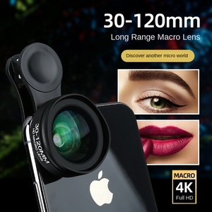 Dài Phạm Vi <span class=keywords><strong>3</strong></span>-12Cm Điện Thoại Di Động Macro Ống Kính Iphone Tương Thích Cho Canon Cho Nikon Lông Mày Hình Xăm Lông Mi Móng Tay Côn Trùng Sống Hình Ảnh - Product Image 2