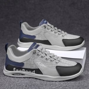 Zapatillas Deportivas Casuales Transpirables para Hombre, Ligeras, con Cordones, para Caminar, Cómodas, Antideslizantes, con Suela Suave, para Uso Diario - Product Image 2