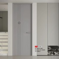 Porte intérieure en nid d'abeille entièrement en aluminium haute performance avec cadre de porte extrudé de précision insonorisé et résistant au feu