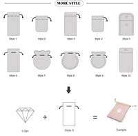 Sac à cordon en satin de soie avec logo imprimé personnalisé pour poupées Nail Art Extensions de cils maillots de bain Power Banks Médailles-Emballage cadeau