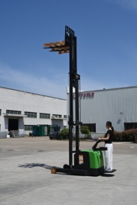 1.5T 2T Bereiken Stapelaar 3M 4M 5M 6M Elektrische Pallet Stapelaar Pallet Pootloze Heftruck Tegengewicht Vorkheftruck Met Fabrieksprijs - Product Image 3