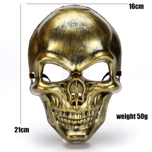 PM003 teschio maschera <span class=keywords><strong>scheletro</strong></span> Halloween Full Face teschio spaventosi oggetti di scena per feste - Product Image 4