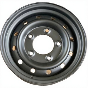 <span class=keywords><strong>FLYWAY</strong></span> Nuevo Rin de Acero Wolf de 16x6.5 con Acabado Plateado de 20 mm ET Incluye Pernos para Defender 90/110/130 - Product Image 2