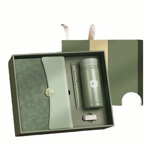 Promotional Business Custom Corporate Gift Set Notebook Diary Giveaways Logo Advertising Silk Screen Printed <b>Paper</b> Gift - Product Image 4