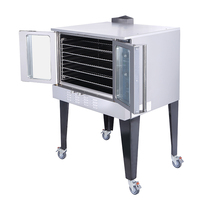 360 °   Four à convection à gaz commercial à circulation d'air chaud, four à gâteaux commercial pour boulangerie et rôtisserie de poulet, double usage
