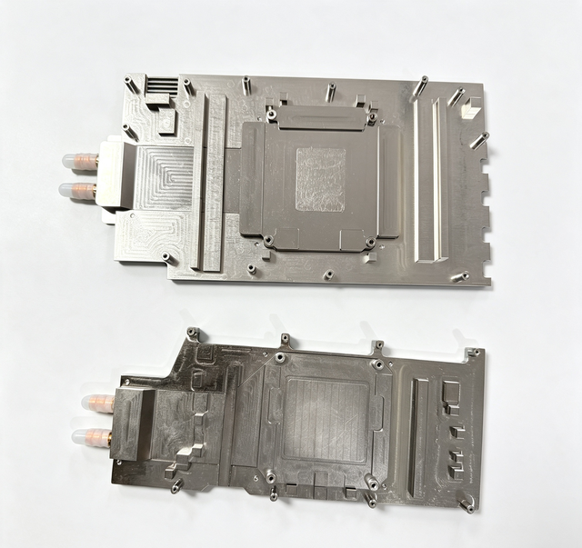 Aluminum Copper Liquid Cold Plate, Server GPU Water Cooling Heatsink, Custom Liquid Cooling Cold Plate