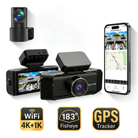Caméra embarquée 4 canaux 4K, caméra embarquée 3 canaux 4K, caméra de voiture 4K, vision nocturne, enregistreur de conduite DVR, caméra embarquée 4K