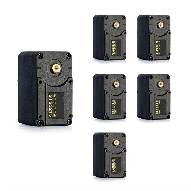 HANHAI STS3215 SO-ARM101 7.4V 19KG 360 Degree 1/147 Geared Version TTL Servo Motor for Boys Ai Robotics Arm/DIY Programming