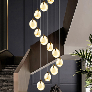 Radiant Marbled Resin Disc Chandelier 48 Heads Cascading Amber Gold 3-Color Changeable Bespoke Luxury Stately Magnificent <strong>Light</strong> - Product Image 5