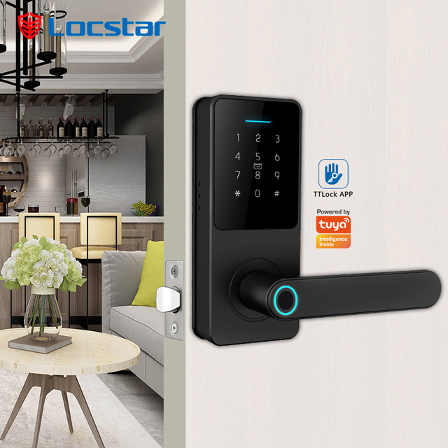 Locstar Ttlock Ble Smart Lock Good Replacement Lock Compatible With Alexa and Google Home
