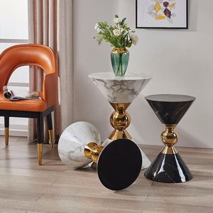 Moderna Mesa de Esquina de Estilo Nórdico y Diseño Sencillo Tipo Instagram, Pequeña Mesa de Centro o de Noche de Madera para Influencers - Product Image 4