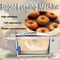 Machine automatique de fabrication de bagels et de beignets, en acier inoxydable 304, haute capacité