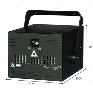 เครื่องฉายแสงเลเซอร์สี3D RGB วงแหวนมหัศจรรย์สำหรับดิสโก้ปาร์ตี้งานคริสมาสต์โชว์ไฟสำหรับเวทีเต้นรำครั้งแรกในงานแต่งงาน - Product Image 6