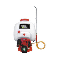 Pompa Plunger Farmjet 25L / 30L Peralatan Penyemprot Mesin Pertanian Penyemprot Ransel dan Penyemprot Bensin