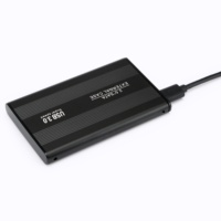 Box esterno per HDD/SSD da 2,5 pollici in alluminio SATA III a USB 3.0 5Gbps, supporta il hot-plug per Windows e Mac