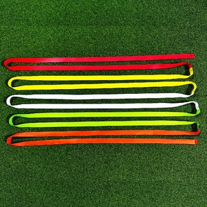 SwingPerfect <span class=keywords><strong>Golf</strong></span> Righello per Misurare la Distanza di Chipping e Putting da 10m, Striscia in PVC a 5 Colori, Ausilio per l'Allenamento, Tappetino per il Controllo del Tempo, Set Tee - Product Image 1