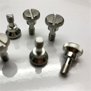 Stainless Steel Knurled Screws M5 M6 304 Grade A Anti Loosening Metric Thread Hand Tightening Hardware - Product Image 2