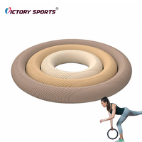 Accessoires de Pilates pour la maison, haltères en silicone de couleur personnalisée, anneaux de poids 5,5 lb, 8 lb, 10 lb
