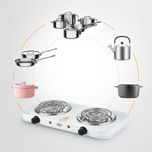 Andong 2000 Watts <strong>Electric</strong> Coil Cooking Stove <strong>Electric</strong> <strong>Hot</strong> <strong>Plate</strong> with Thermostat for Home Use - Product Image 4