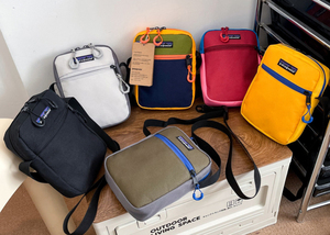 Bolsa de Mensajero Personalizada con Logotipo Promocional, Bolsa de Hombro de Moda para Hombre, Marca de Moda, Ligera, con Contraste de Color, Estilo Urbano, Combinable con Todo - Product Image 3