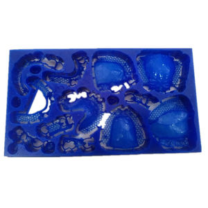 Materiale dentale flessibile quadrato professionale 220*140mm, disco di cera da laboratorio dentale, blocco di cera per intaglio dentale - Product Image 1