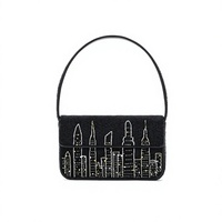 Nouveau sac à main en toile de qualité supérieure avec imprimé floral coloré, couleurs mélangées, forme personnalisée, sac promotionnel pour usage quotidien pour femmes