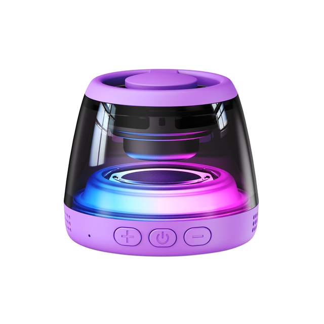 Factory Price Mini Magnetic BT Speaker with Vivid RGB Light Support TF Card TWS Stereo for Outdoor Sports Home Compact Size