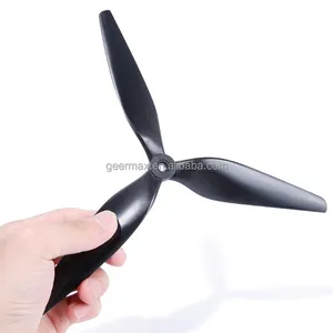 UAV Components 1CCW + 1CW 10 Inch Spiral Blade Carbon Fiber RC Drone FPV Parts 3-Blades Propellers For HQProp MacroQuad 10X5X3