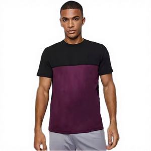 T-shirt pour hommes en gros, couleur unie, surdimensionné, fabriqué en usine, coupe ajustée, personnalisé, best-seller, séchage rapide, pour adultes - Product Image 2