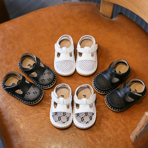 Chaussures de marche pour bébé de 0 à 3 ans, sandales d'été pour bébé, sandales non-convalescentes pour bébé fille - Product Image 2