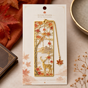 Trendy Custom Logo Metal Book Tags with Short Chain for Creative Brand Promotions - Product Image 4